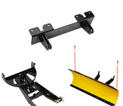 Denali Black UTV Snow Plow Kit For Kubota RTV900XT 2011-2012