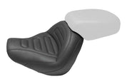 Mustang Standard Touring Seat With Backrest Black 75887