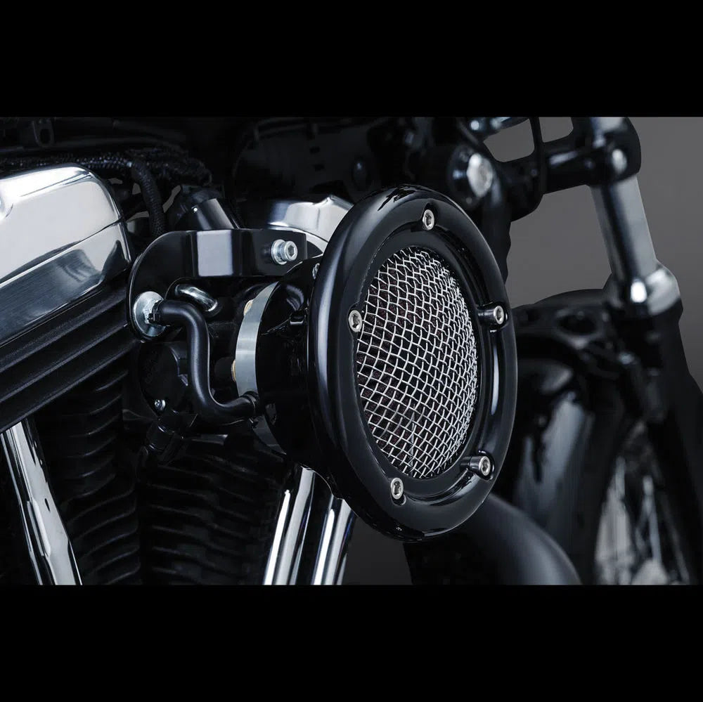 Kuryakyn Velociraptor Black Air Cleaner Filter Kit Harley Touring Softail Dyna