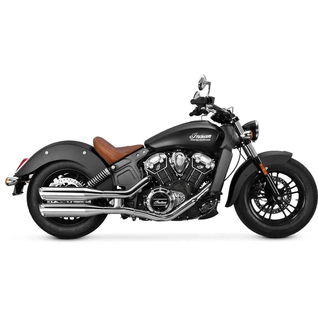 Vance & Hines 18621 4in Twin Slash Slip On Mufflers For Indian Scout 2015