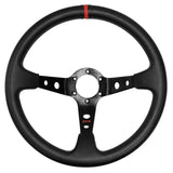 DragonFire Racing Steering Wheel - Sport - Vinyl - Black - 2.5" offset - 04-0101