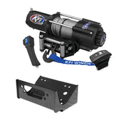 KFI 4500 lb Winch (Wide) And Optional Mount