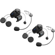 SENA SMH10 Bluetooth Headset Intercom With Universal Mic Kit Dual Pack SMH10D-11