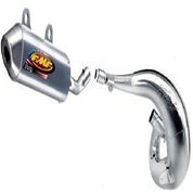 FMF FATTY PIPE EXHAUST + SHORTY SILENCER FULL EXHAUST 01 02 SUZUKI RM125 RM 125