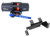 Viper V2 UTV Winch Kit 3500 lb Standard Spool With 40 Feet Black Synthetic Rope With Mount For Polaris Ranger Models 2010-2014