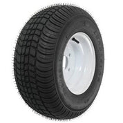205/65-10 TIRE & WHEEL (B) 5 HOLE / WHITE