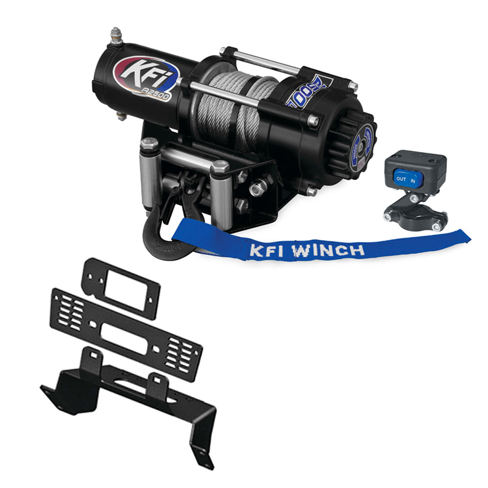 KFI 2500 lb Winch And Optional Mount