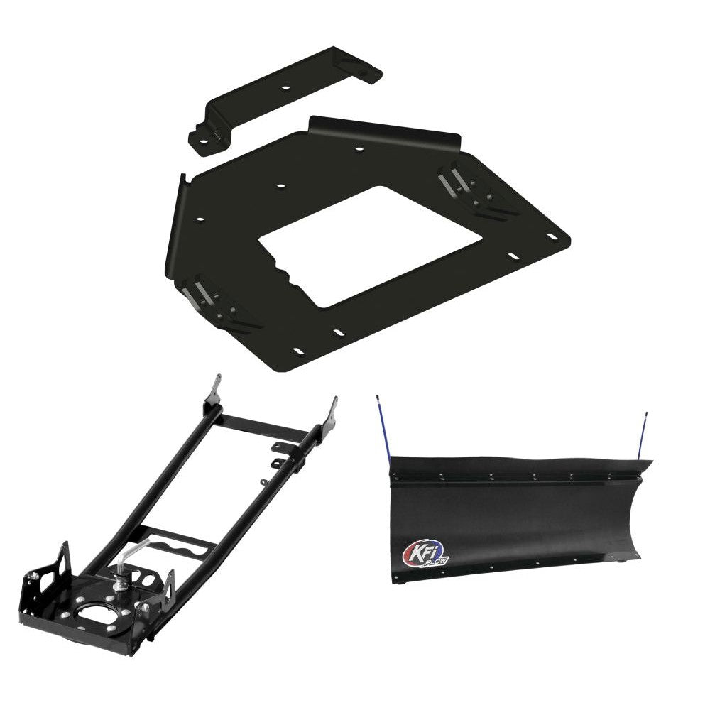 KFI ATV Snow Plow Kit For Polaris Scrambler XP 1000 S 2020-2022-60" Pro-Poly Blade 105860