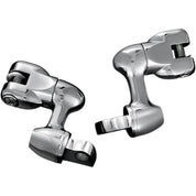 New Adjustable Lockable Driver Footpeg Offset With Male Mount 2by Kuryakyn