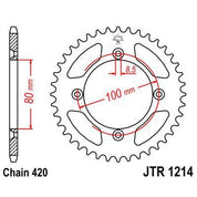 Front & Rear Sprocket Kit for HONDA CRF70 F-4,5,6,7,8,9,A,B,C 04-12 JT Sprockets