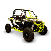 DragonFire Racing RacePace Nerf Bars for 2 Seat Polaris XP 1000 and RZR 900 - Lime Squeeze - 01-1128