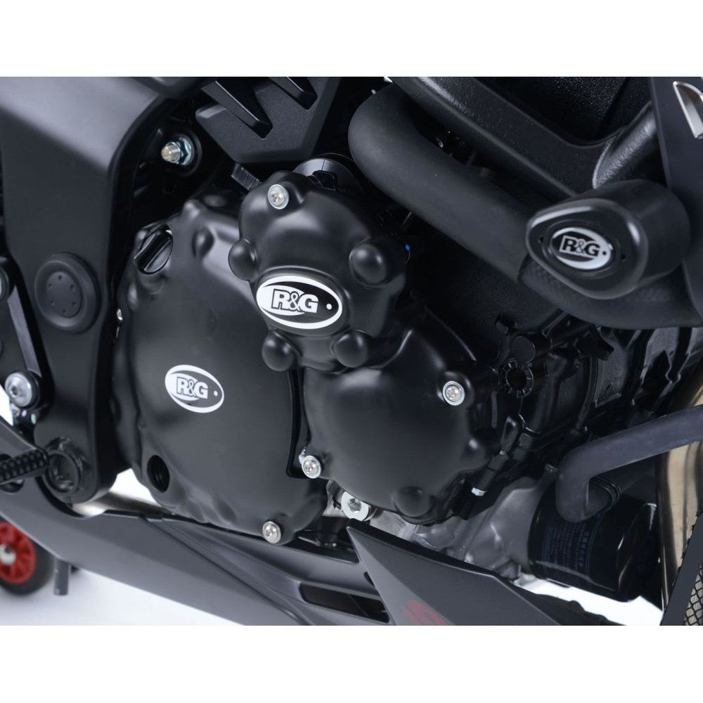 R&G Racing Black Engine Case Covers For 2006-2012 Suzuki GSR600