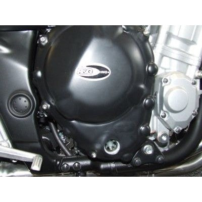 R&G Racing Black Engine Case Covers For 2008-2009 Suzuki Bandit 1250S GSF1250S GT Faired