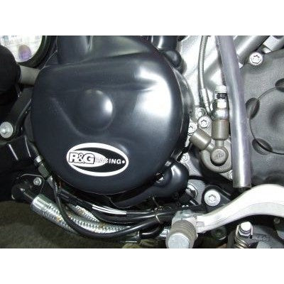 R&G Racing Black Engine Case Covers LHS For 2005-2008 KTM 950 Supermoto R