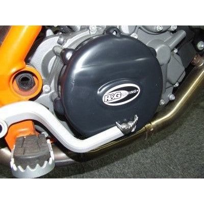 R&G Racing Black Engine Case Covers Crank For 2005-2008 KTM 950 Supermoto R