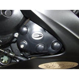 Cubiertas de cárter de motor negras R&G Racing para bomba de aceite para Yamaha YZF R1 SP 2006-2024