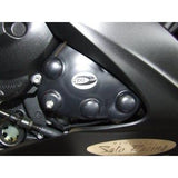 Cubiertas negras para cárter de motor R&G Racing, bomba de aceite ECC0028BK