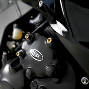 R&G Racing Black Engine Case Covers Side Starter For 2009-2012 Kawasaki Ninja ZX6R ZX600R
