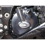 Cubiertas de cárter de motor negras R&G Racing para embrague Kawasaki Ninja ZX10R ZX1000D 2006-2007