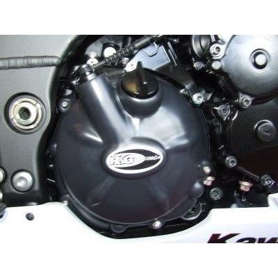 R&G Racing Black Engine Case Covers Clutch For 2008-2009 Kawasaki Ninja ZX10R ZX1000E