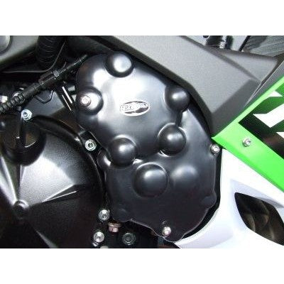 R&G Racing Black Engine Case Covers Starter For 2008-2009 Kawasaki Ninja ZX10R ZX1000E