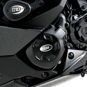 R&G Racing Black Engine Case Covers LHS For 2020-2024 Kawasaki Ninja 1000SX ZX1000