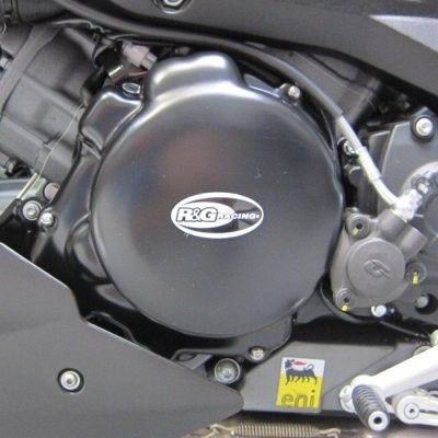 R&G Racing Black Engine Case Covers For 2013-2018 Aprilia Caponord 1200