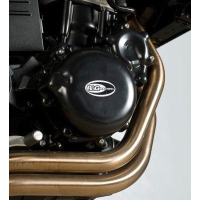 R&G Racing Black Engine Case Covers For 2012-2024 Husqvarna Nuda 900R ECC0124BK