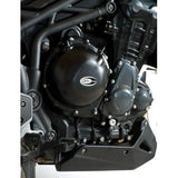 Cubiertas de motor negras R&G Racing para Triumph Tiger Explorer ABS1200 (2012-2015)