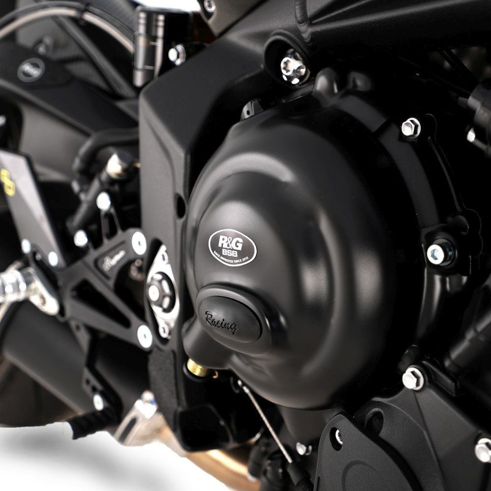 R&G Racing Black Engine Case Covers For 2013-2016 Triumph Daytona 675 ABS