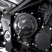 R&G Racing Black Engine Case Covers For 2013-2016 Triumph Daytona 675 ABS