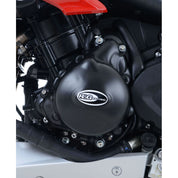 R&G Racing Black Engine Case Covers LHS For 2016-2024 Triumph Street Triple Rx
