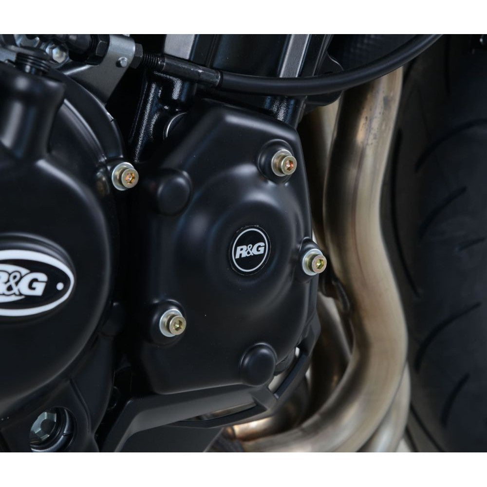 R&G Racing Black Engine Case Cover RHS - Pulse Cover For 2017-2019 Kawasaki Z900 ZR900
