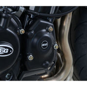 R&G Racing Black Engine Case Cover RHS - Pulse Cover For 2017-2019 Kawasaki Z900 ZR900