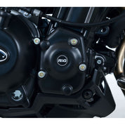 R&G Racing Black Engine Case Cover RHS - Pulse Cover For 2017-2019 Kawasaki Z900 ZR900