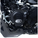 Cubierta de cárter de motor negra R&G Racing LHS ECC0246BK