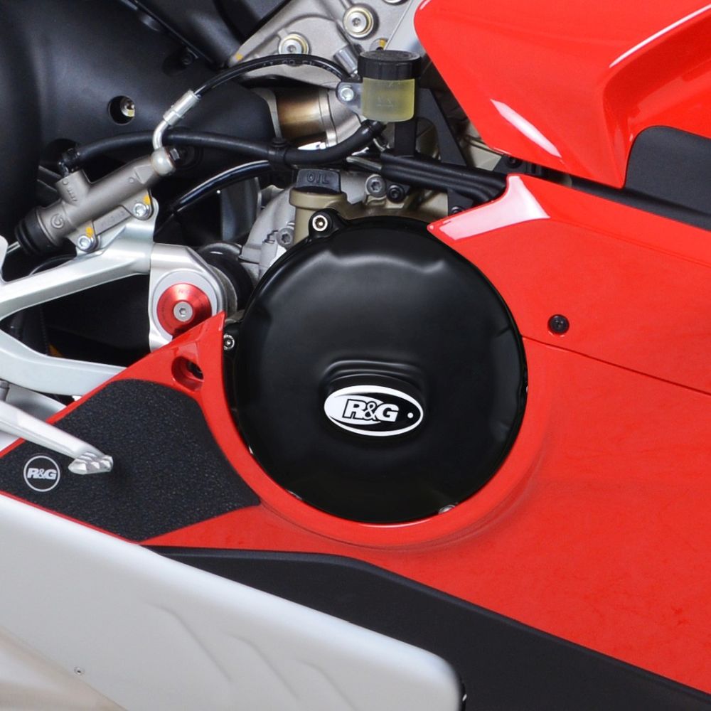 R&G Racing Black Engine Case Cover RHS For 2018-2019 Ducati Panigale V4