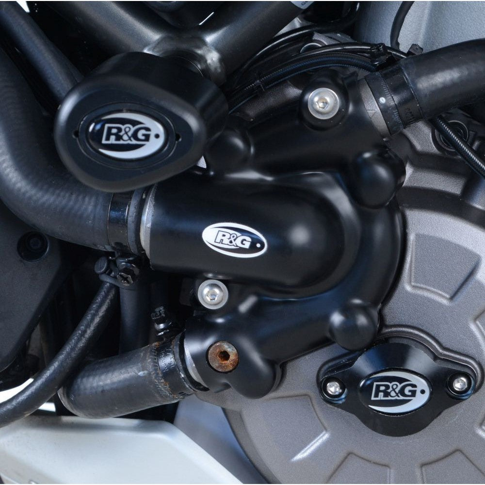 R&G Racing Black Engine Case Cover LHS For 2018-2020 Ducati Multistrada 1260 D-AIR