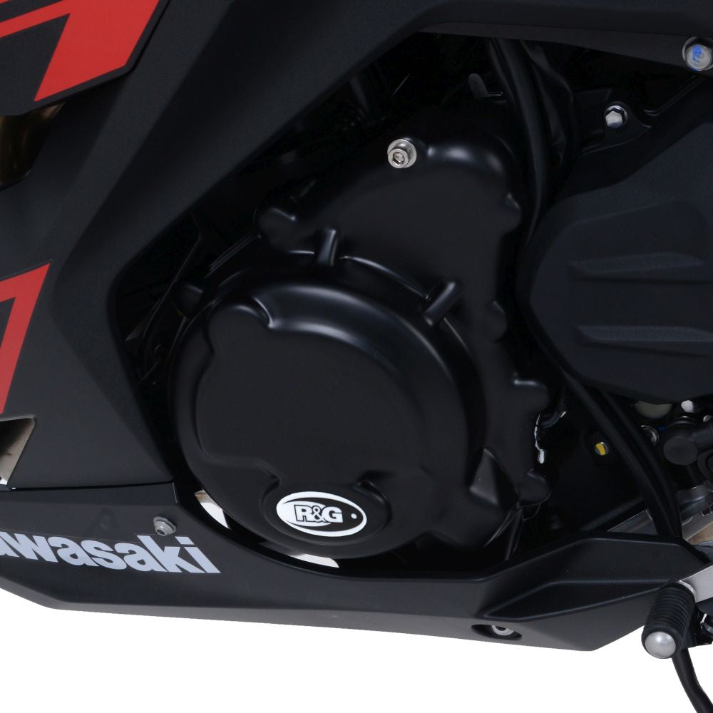 R&G Racing Black Engine Case Cover LHS For 2018-2020 Kawasaki Ninja 250