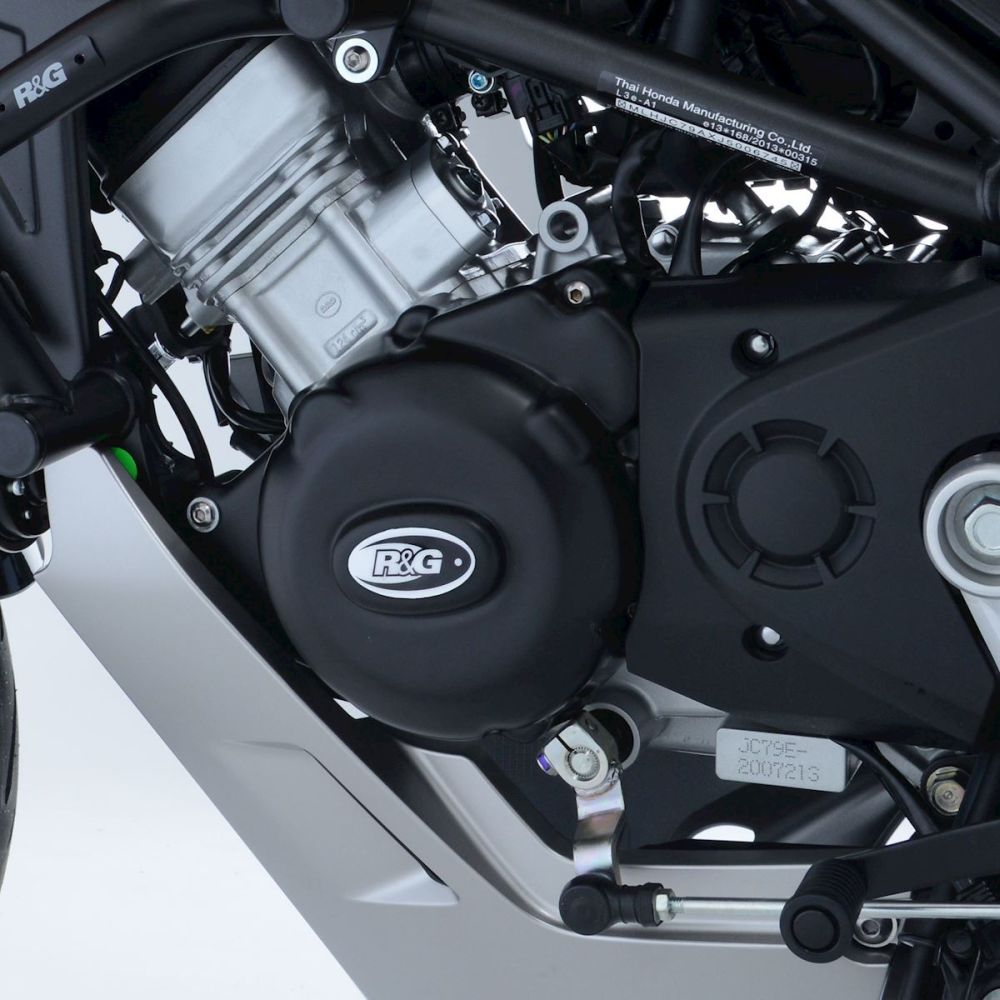 R&G Racing Black Engine Case Cover LHS For 2018-2020 Honda CB125R ECC0264BK