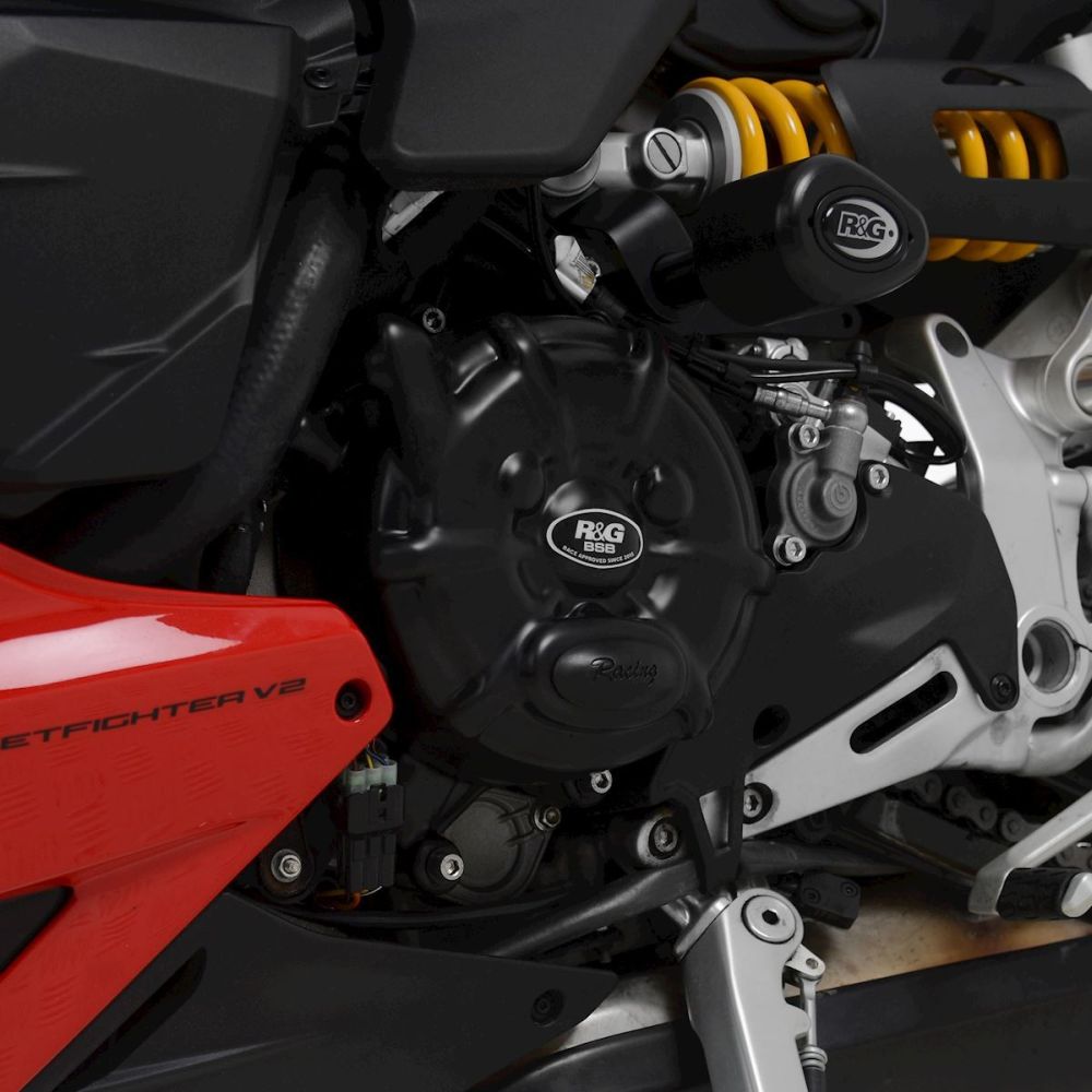 R&G Racing Engine Case Cover LHS For 2022-2024 Ducati Streetfighter V2 ECC0363R