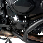 R&G Racing Black Engine Case Cover RHS Water Pump Cover For 2014-2024 Yamaha MT-07 FZ-07
