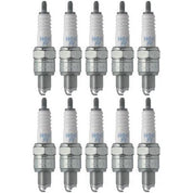 Set of 10 NGK Standard Spark Plugs for Suzuki DR-Z110 2005-2003 Engine 110cc