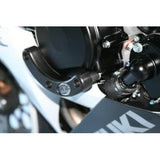 Deslizadores de cárter de motor negros R&G Racing LHS ECS0026BK