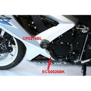 R&G Racing Black Engine Case Sliders LHS ECS0026BK