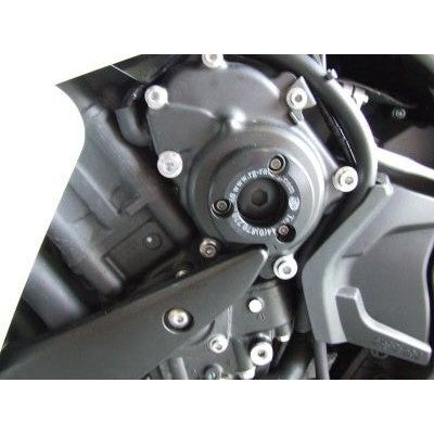 R&G Racing Black Engine Case Sliders LHS For 2007-2008 Yamaha YZF R1 ECS0032BK