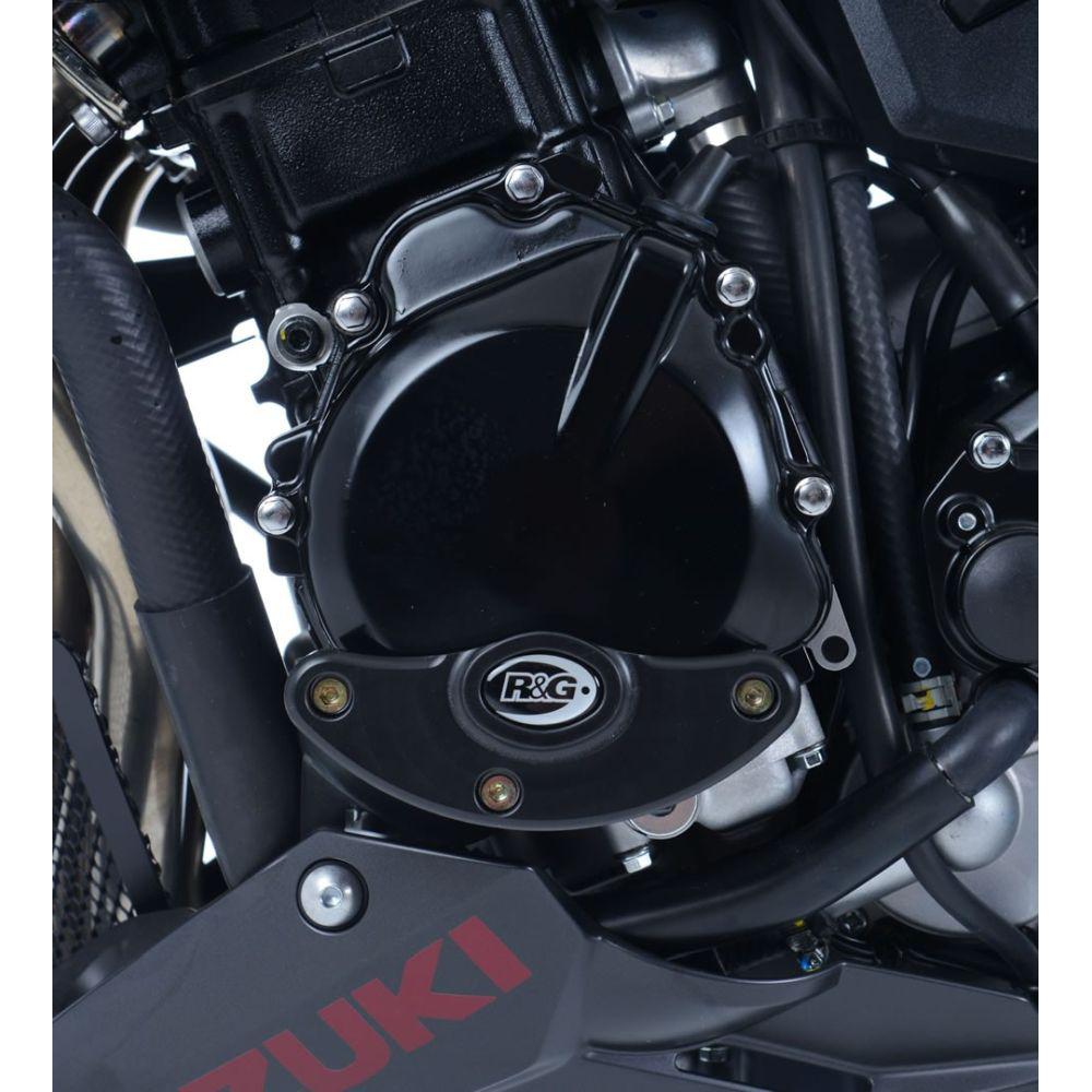R&G Racing Black Engine Case Sliders LHS ECS0043BK