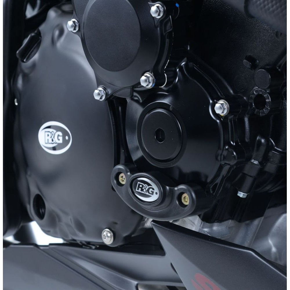 R&G Racing Black Engine Case Sliders RHS For 2006-2012 Suzuki GSR600