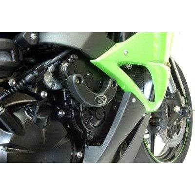 R&G Racing Black Engine Case Sliders RHS For 2009-2012 Kawasaki Ninja ZX6R ZX600R