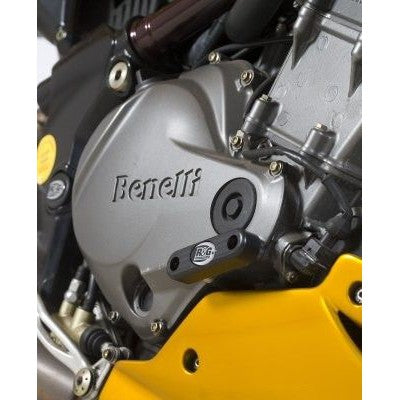 R&G Racing Black Engine Case Sliders RHS For 2005-2009 Benelli Caf Racer 1130
